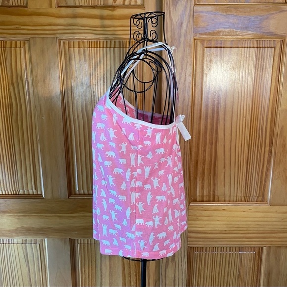 LBH by Hatley Tween Fuchsia Bears Tank Top Pink Size 12 - Picture 3 of 14